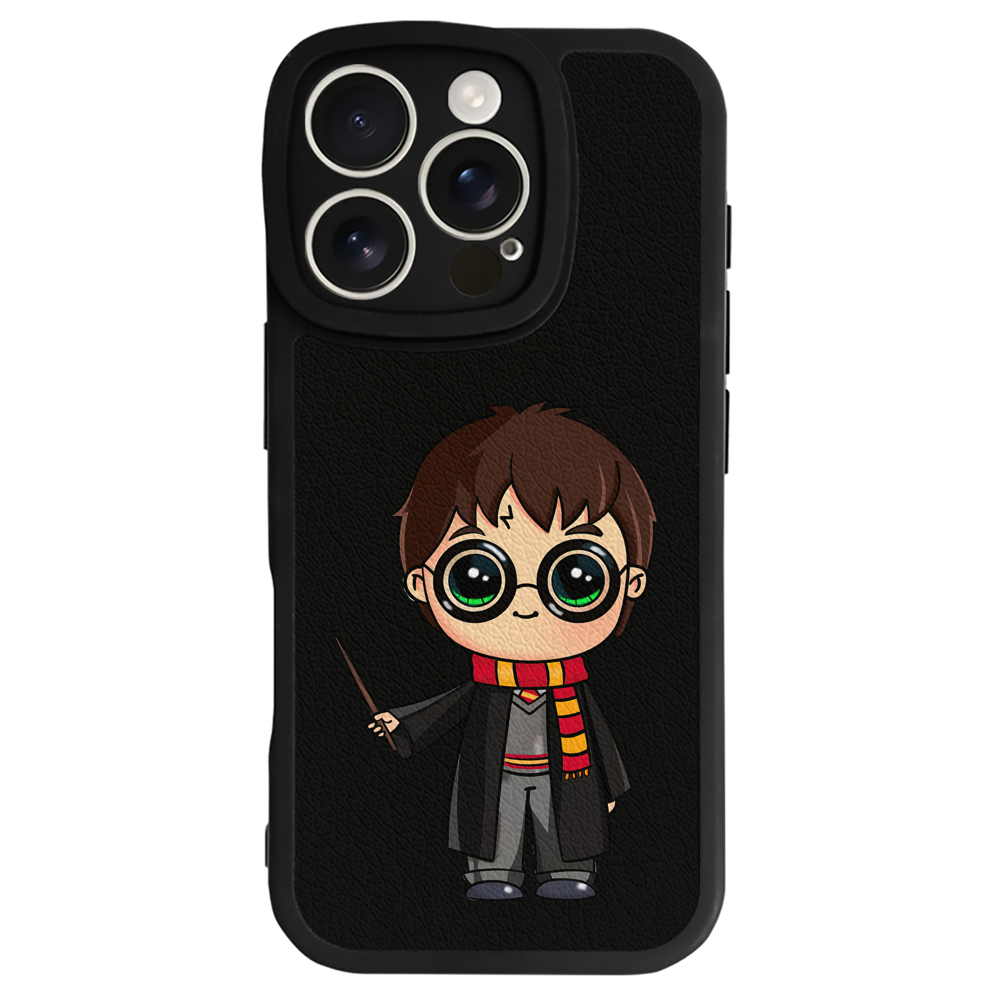 （画像用） Harry Potter ハリー・ポッターシリーズ 【iPhone 16シリーズ対応】シリコンスマホケース（レザー調） 材質：シリコン